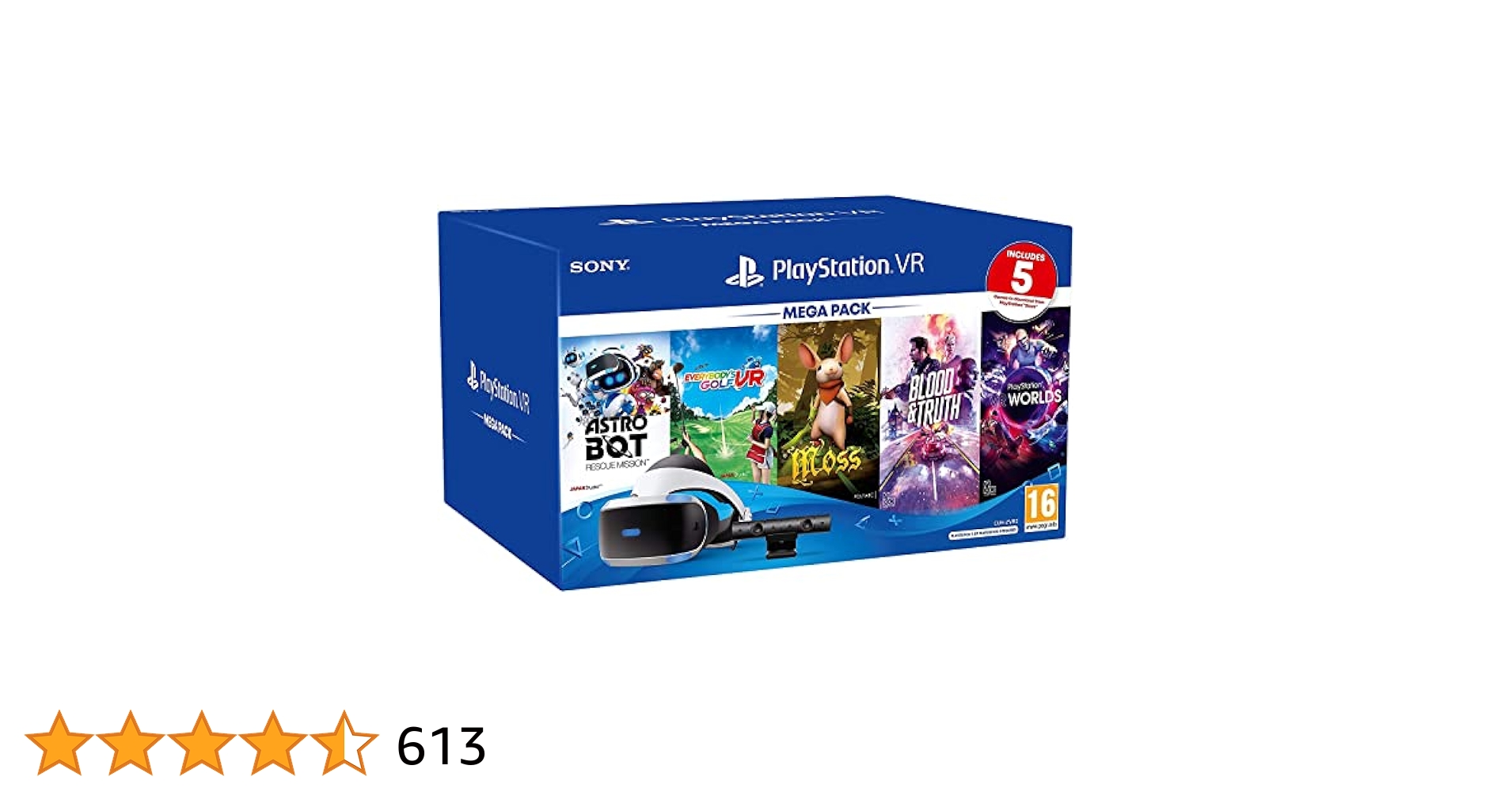 PlayStation VR Mega Pack (PS4/) : Amazon.co.uk: PC & Video Games